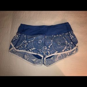 3/4 Lululemon Speed Up 2” Running Shorts